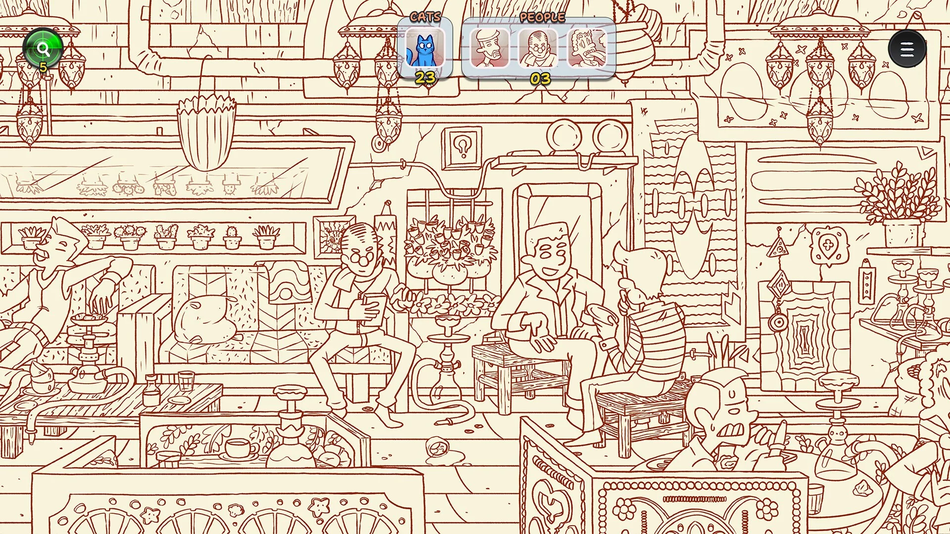 Изображение игры: Hidden Cats in Istanbul
