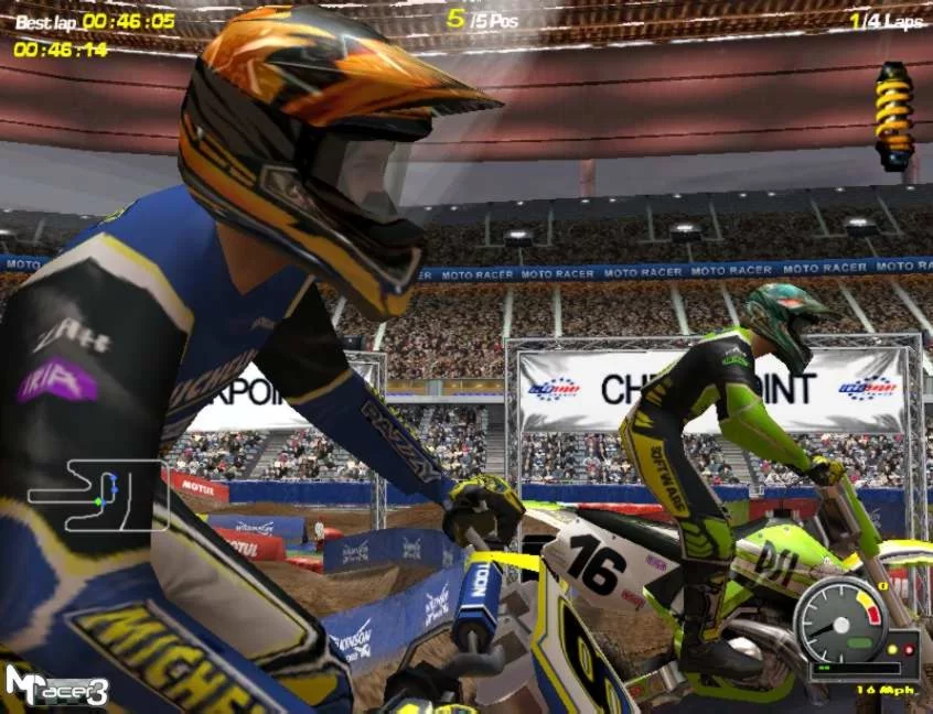 Изображение игры: Moto Racer Collection
