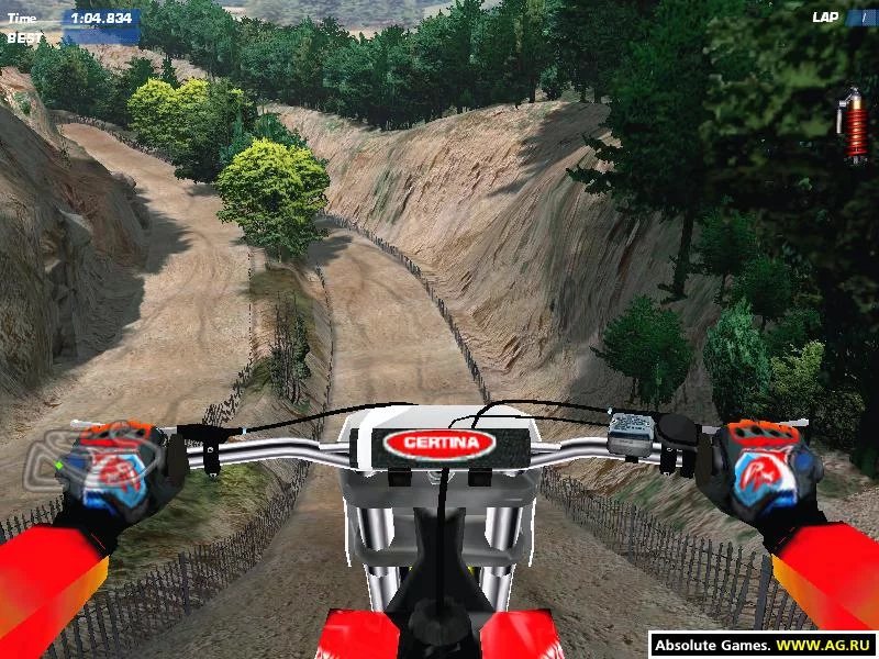Изображение игры: Moto Racer 3
