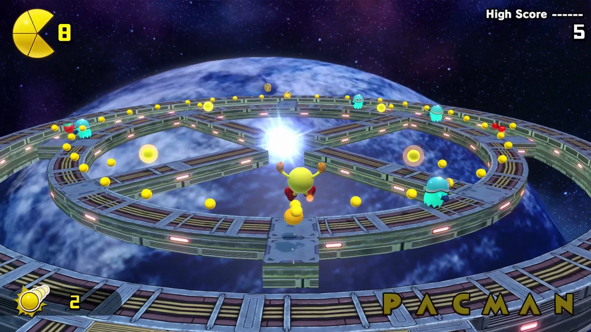 Изображение игры: PAC-MAN WORLD Re-PAC