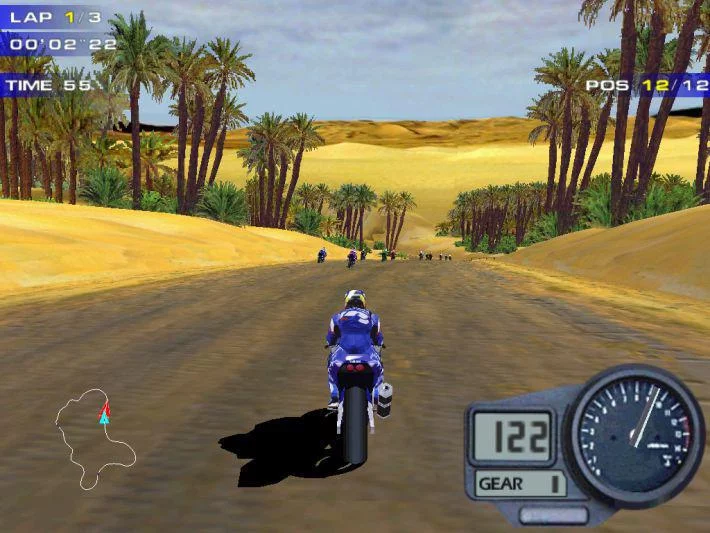 Изображение игры: Moto Racer 2