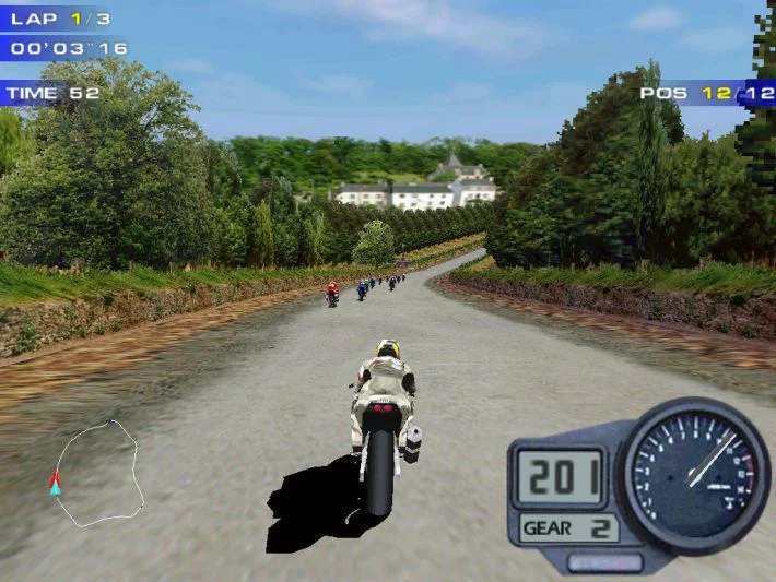 Изображение игры: Moto Racer 2