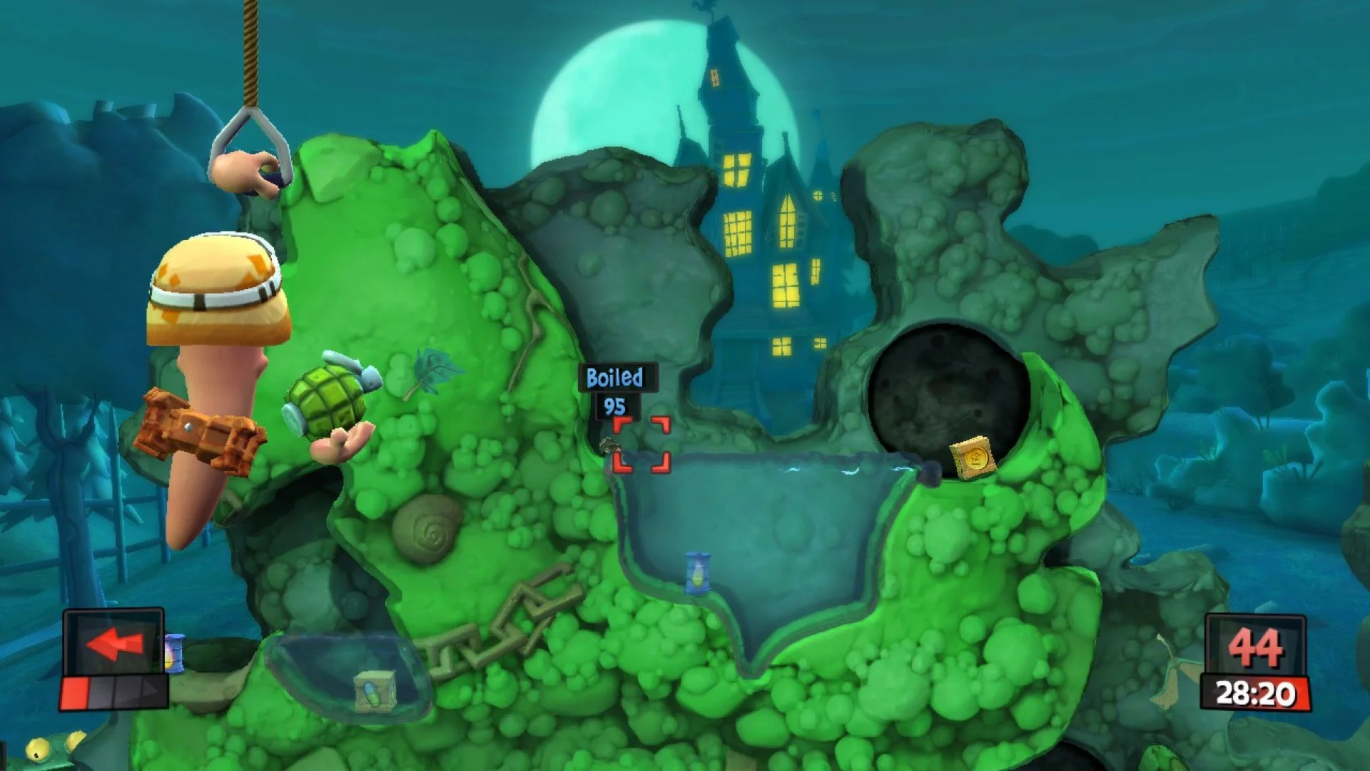 Изображение игры: Worms Revolution
