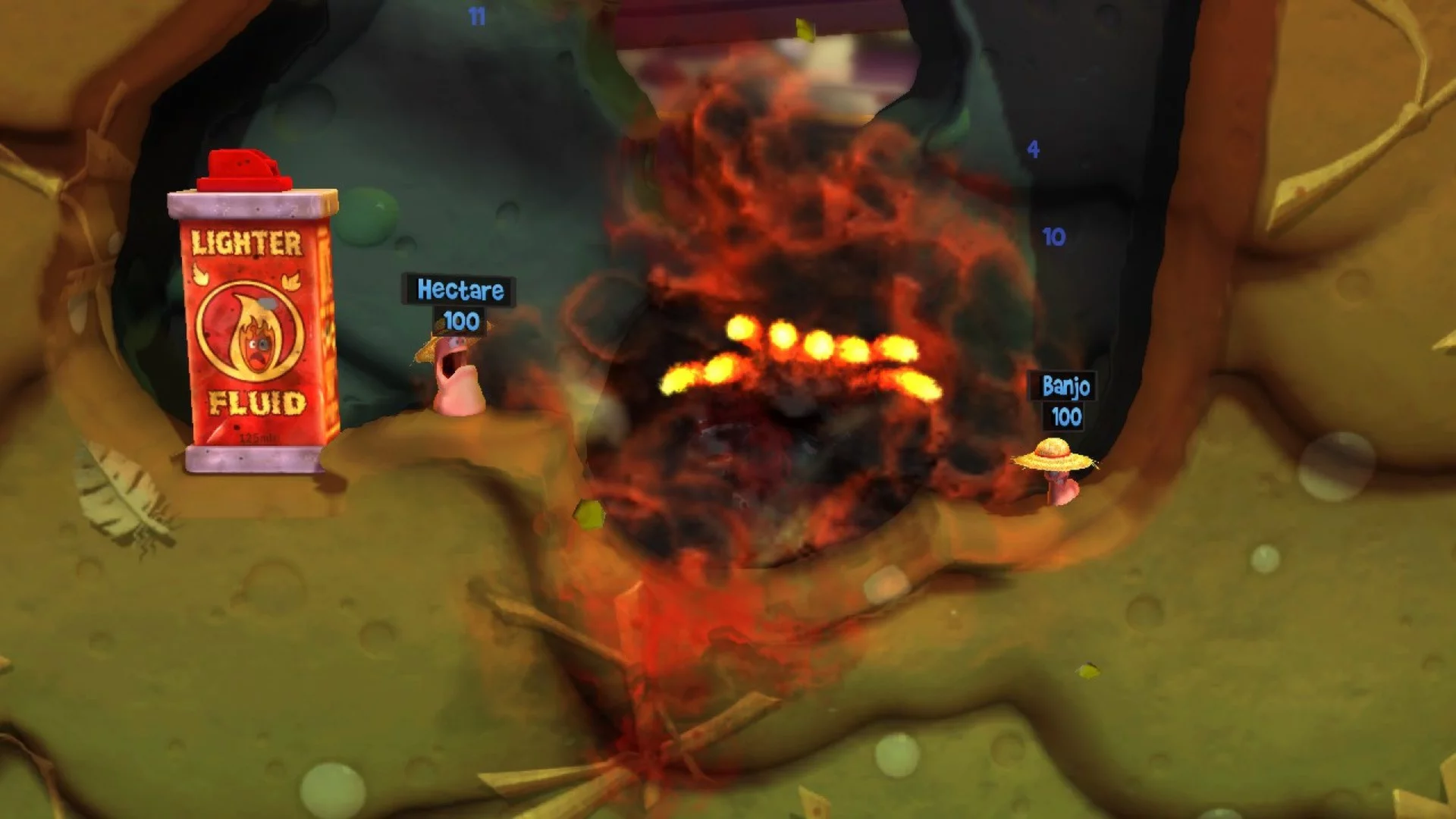 Изображение игры: Worms Revolution