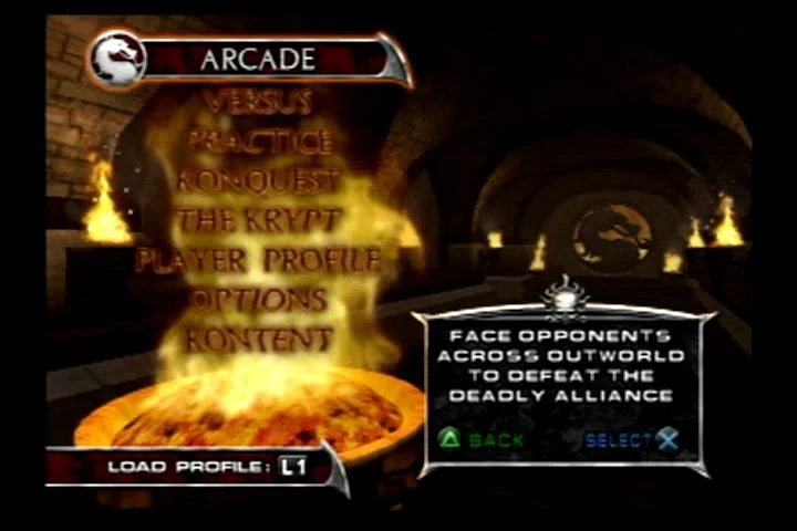 Изображение игры: Mortal Kombat: Deadly Alliance