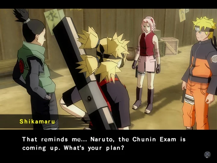 Изображение игры: Naruto Shippuden: Ultimate Ninja 4