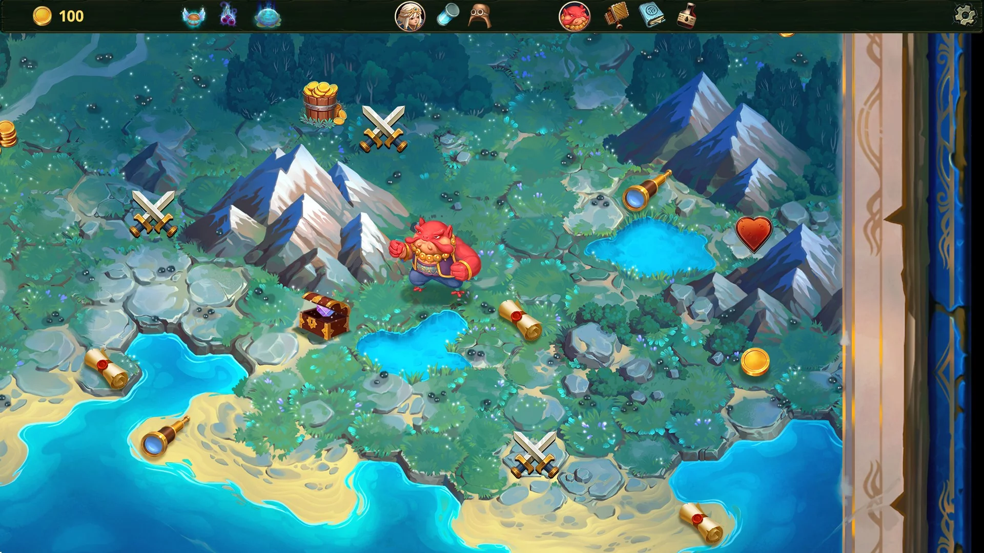 Изображение игры: Roguebook