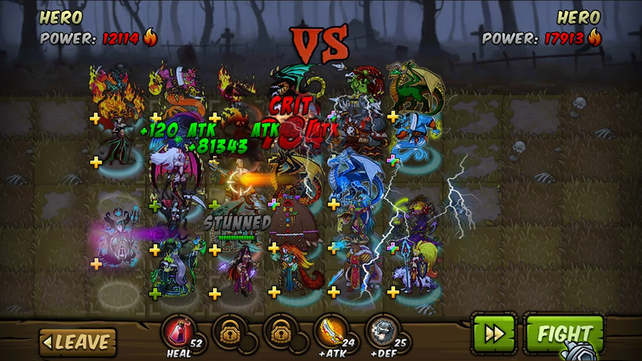 Изображение игры: Forge of Gods (RPG)