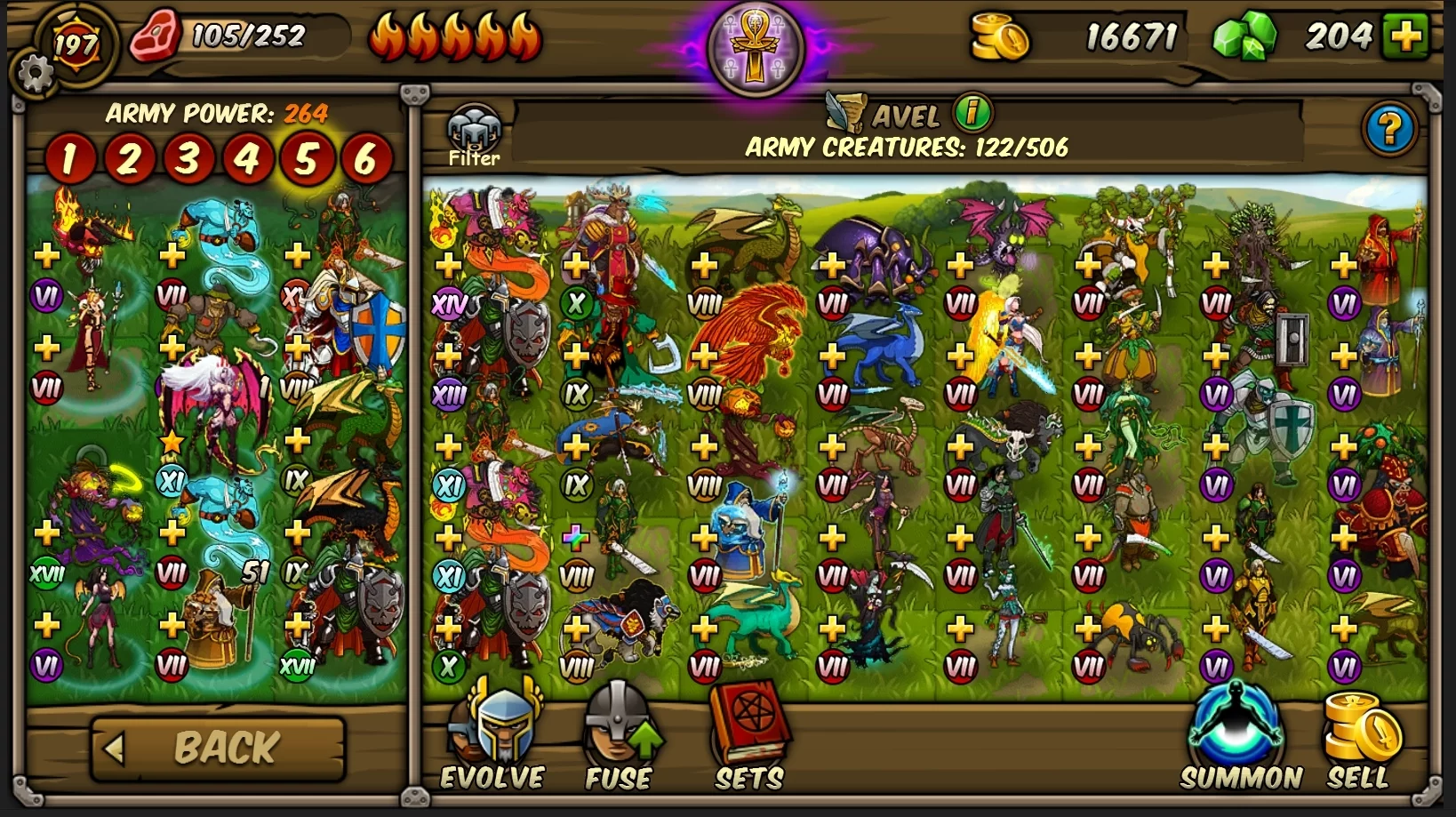 Изображение игры: Forge of Gods (RPG)