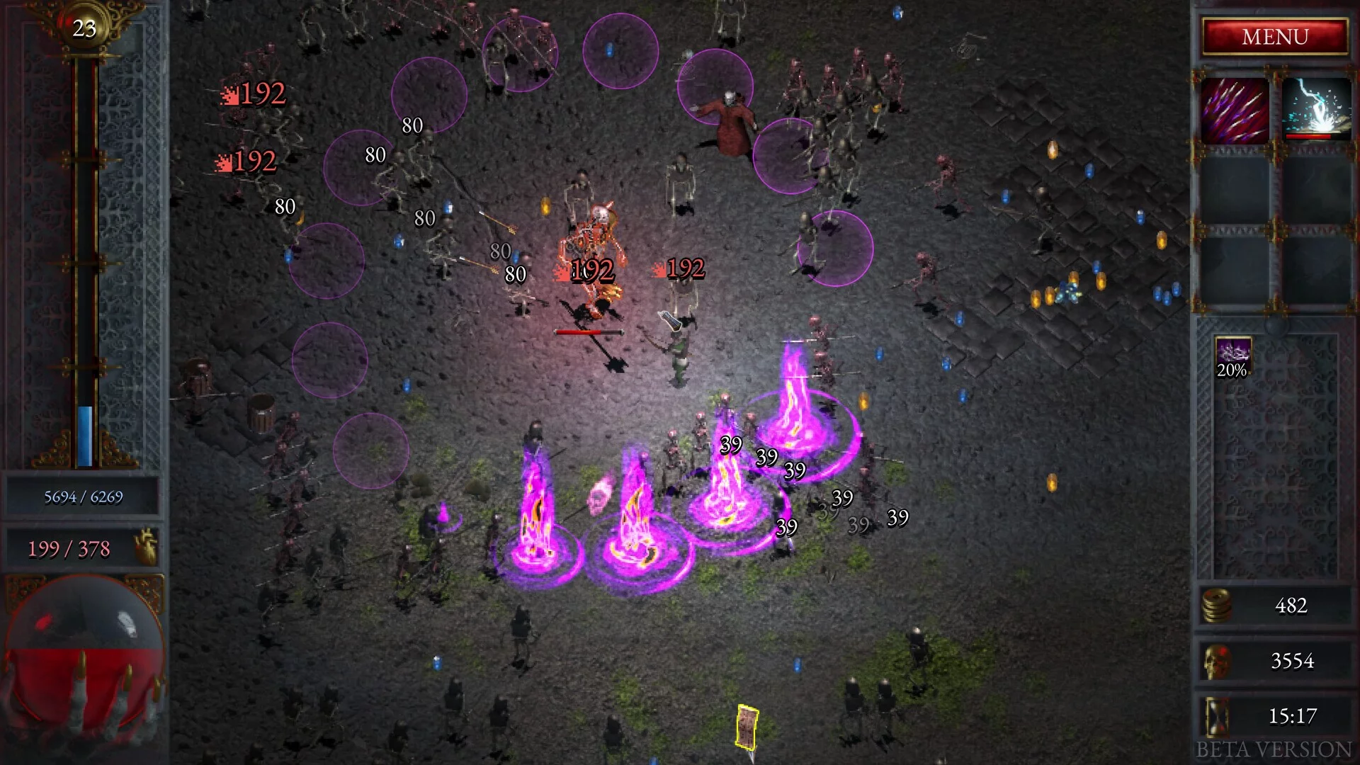 Изображение игры: Halls Of Torment