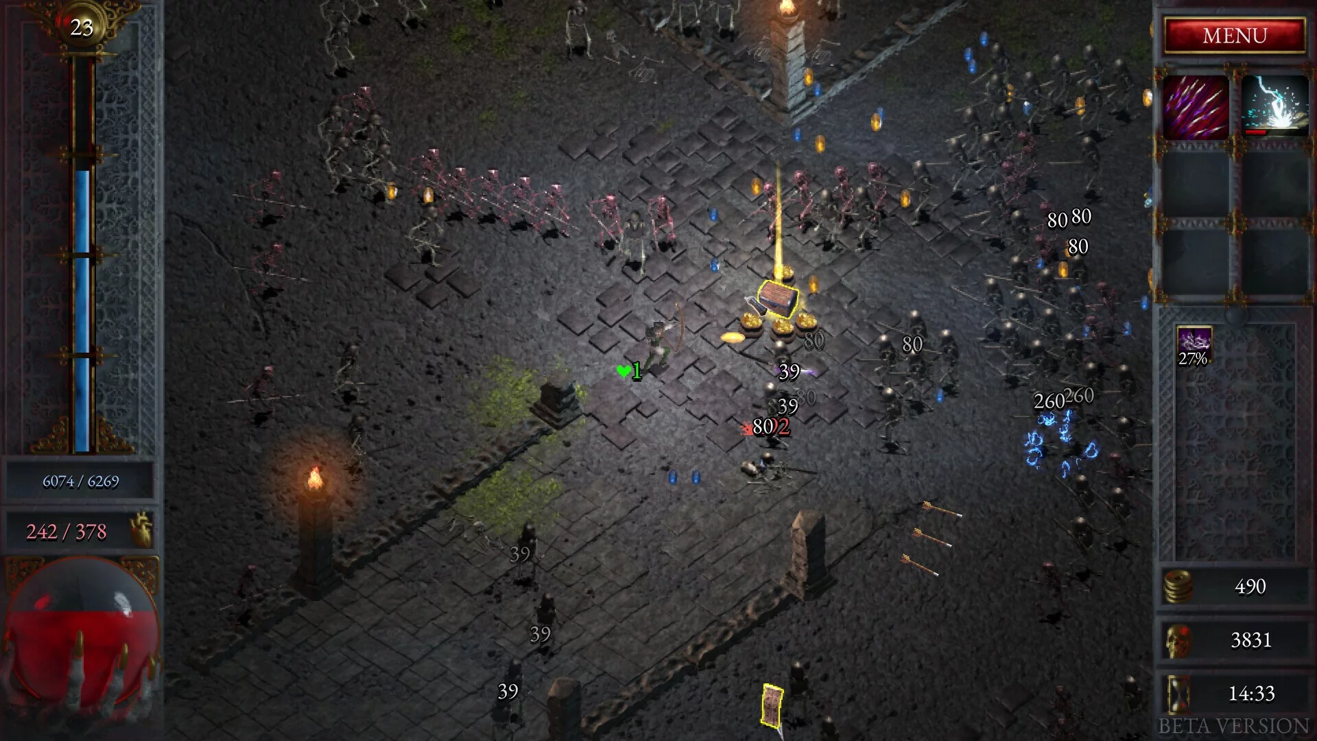 Изображение игры: Halls Of Torment