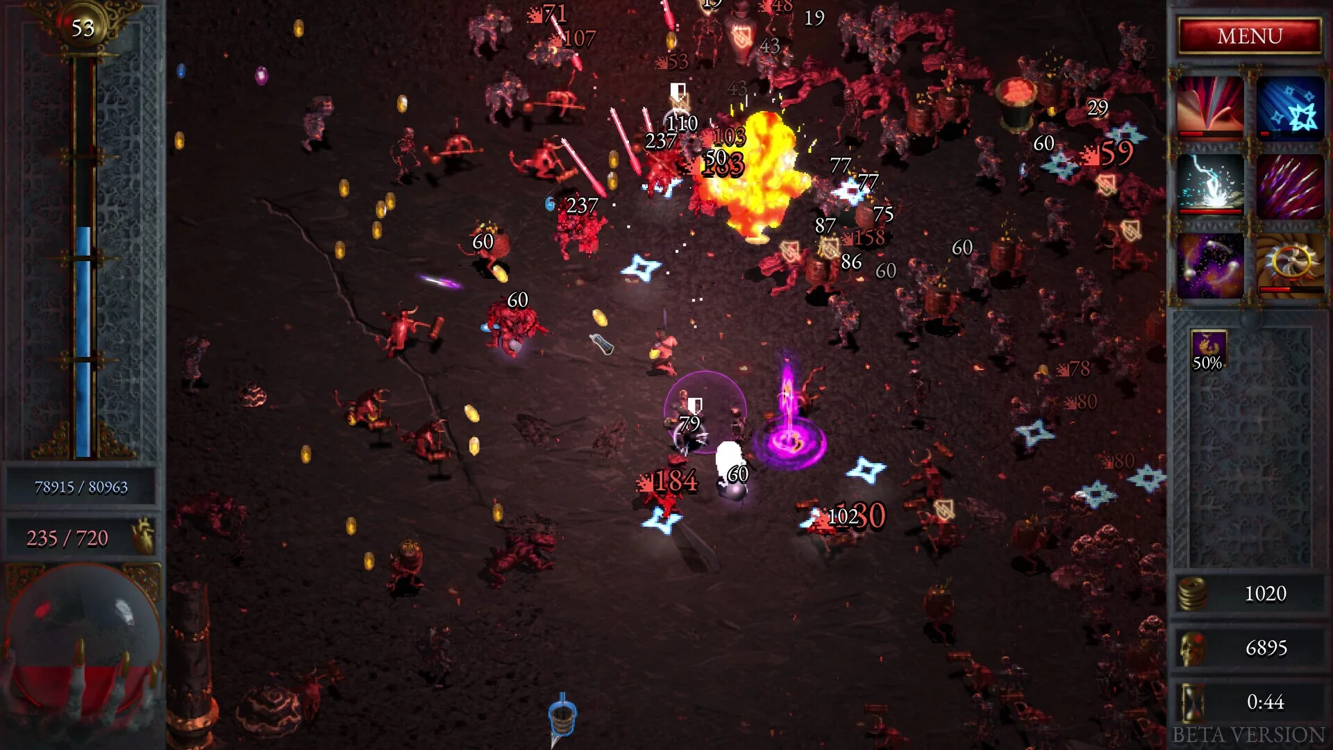 Изображение игры: Halls Of Torment