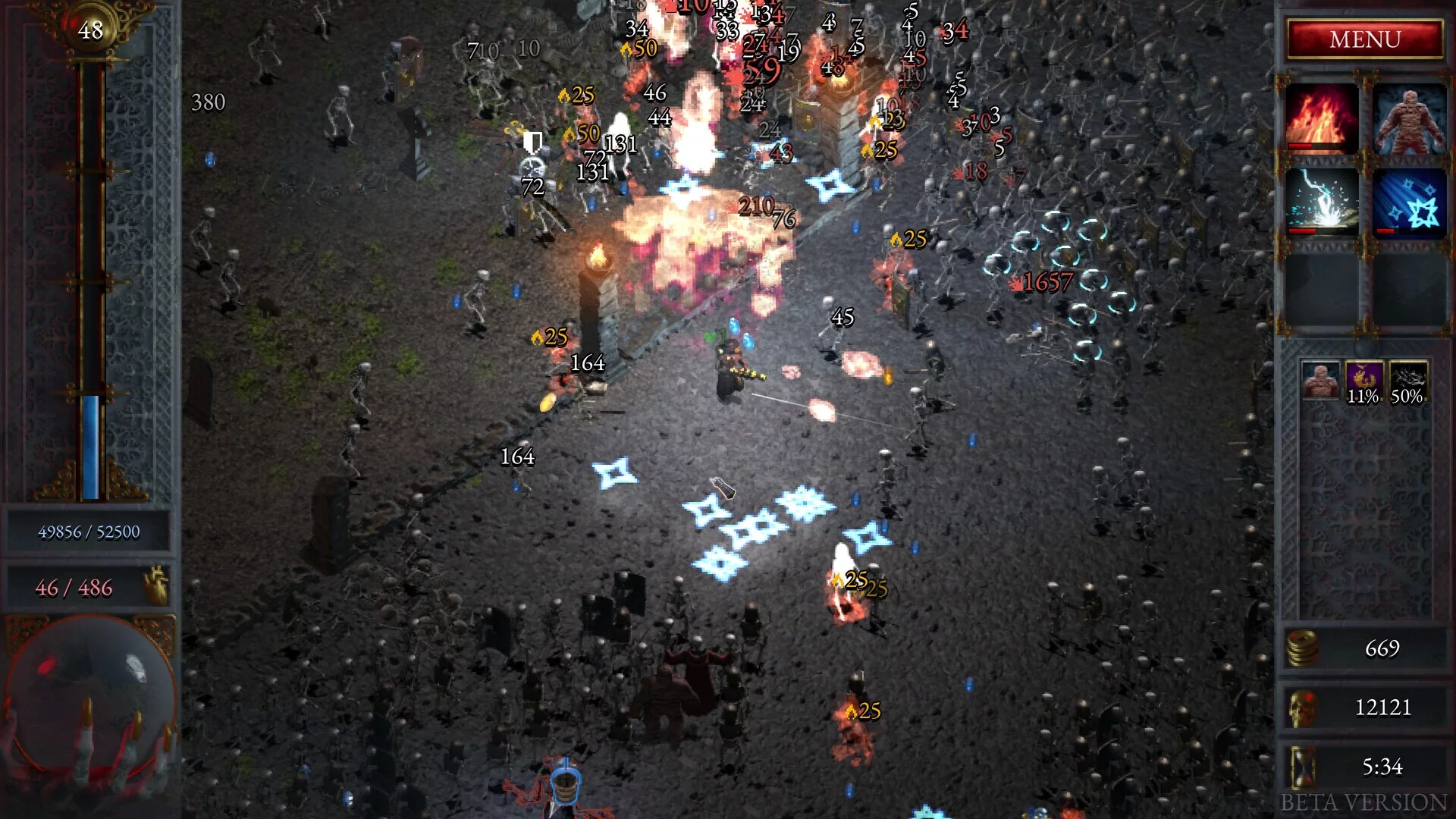Изображение игры: Halls Of Torment