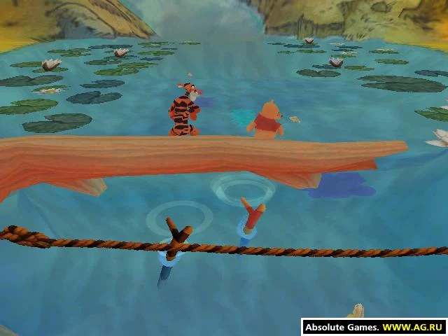 Изображение игры: Disney's Tigger's Honey Hunt