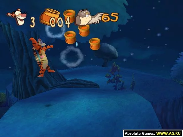 Изображение игры: Disney's Tigger's Honey Hunt