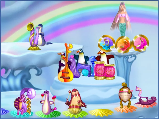 Изображение игры: Barbie Mermaid Adventure