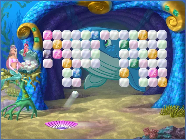 Изображение игры: Barbie Mermaid Adventure