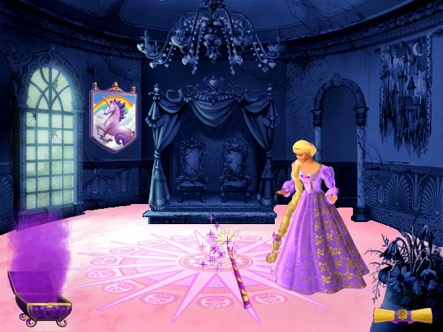 Изображение игры: Barbie as Rapunzel: A Creative Adventure