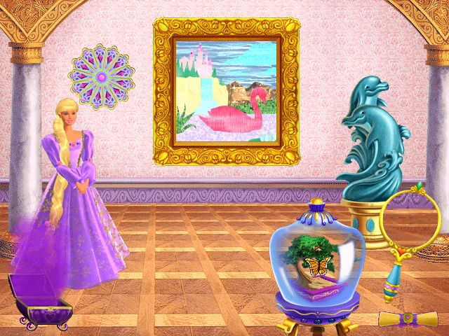 Изображение игры: Barbie as Rapunzel: A Creative Adventure
