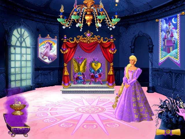 Изображение игры: Barbie as Rapunzel: A Creative Adventure