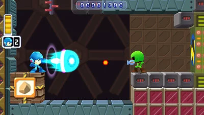 Изображение игры: MegaMan Powered Up
