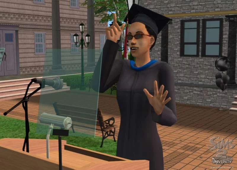 Изображение игры: The Sims 2: University