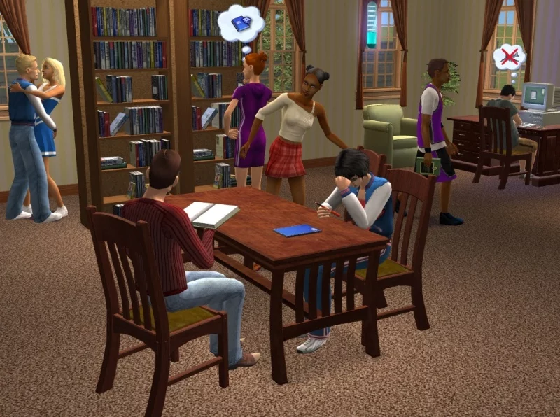 Изображение игры: The Sims 2: University