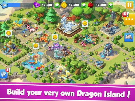 Изображение игры: Dragon Mania Legends