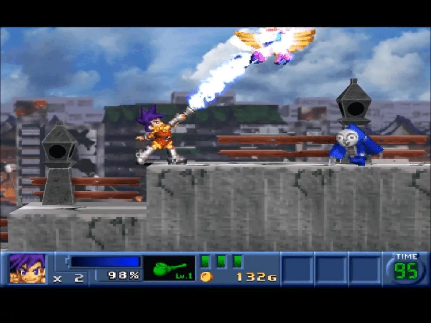 Изображение игры: Goemon: Shin Sedai Shuumei