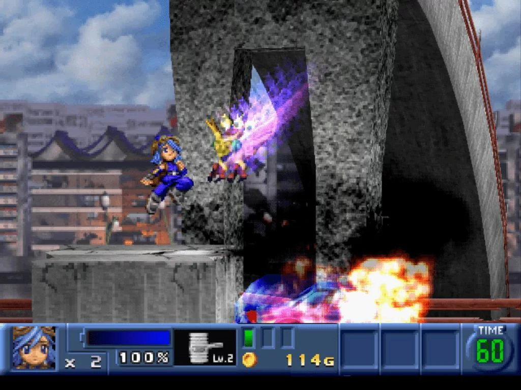 Изображение игры: Goemon: Shin Sedai Shuumei