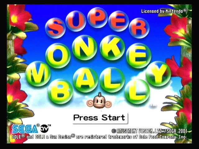 Изображение игры: Super Monkey Ball