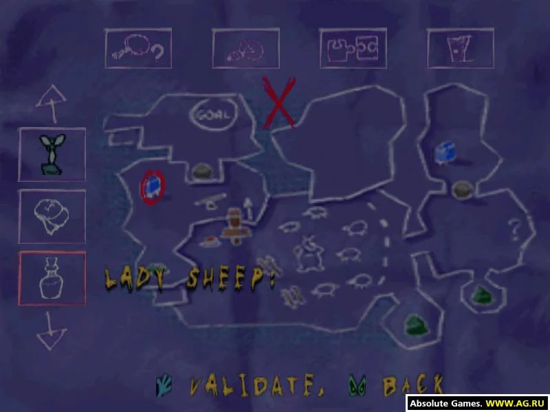 Изображение игры: Looney Tunes: Sheep Raider