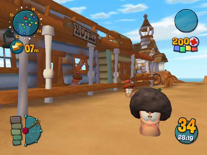 Изображение игры: Worms 4: Mayhem