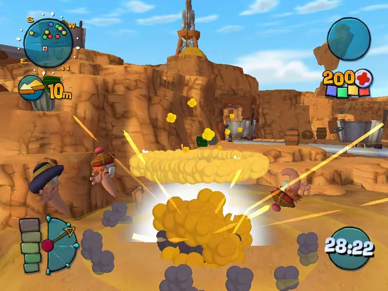 Изображение игры: Worms 4: Mayhem