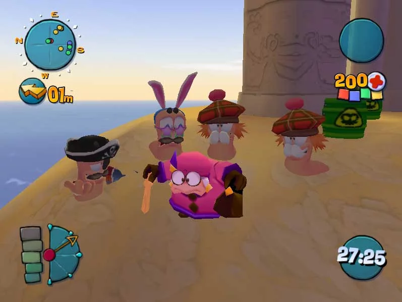 Изображение игры: Worms 4: Mayhem