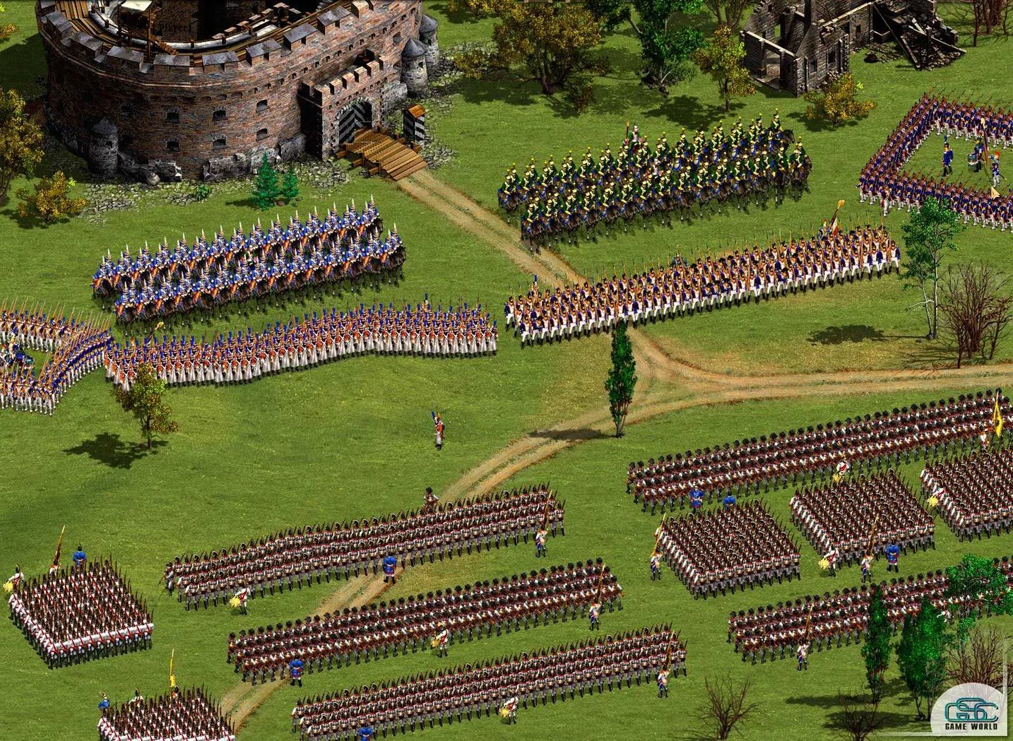 Изображение игры: Cossacks 2: Napoleonic Wars