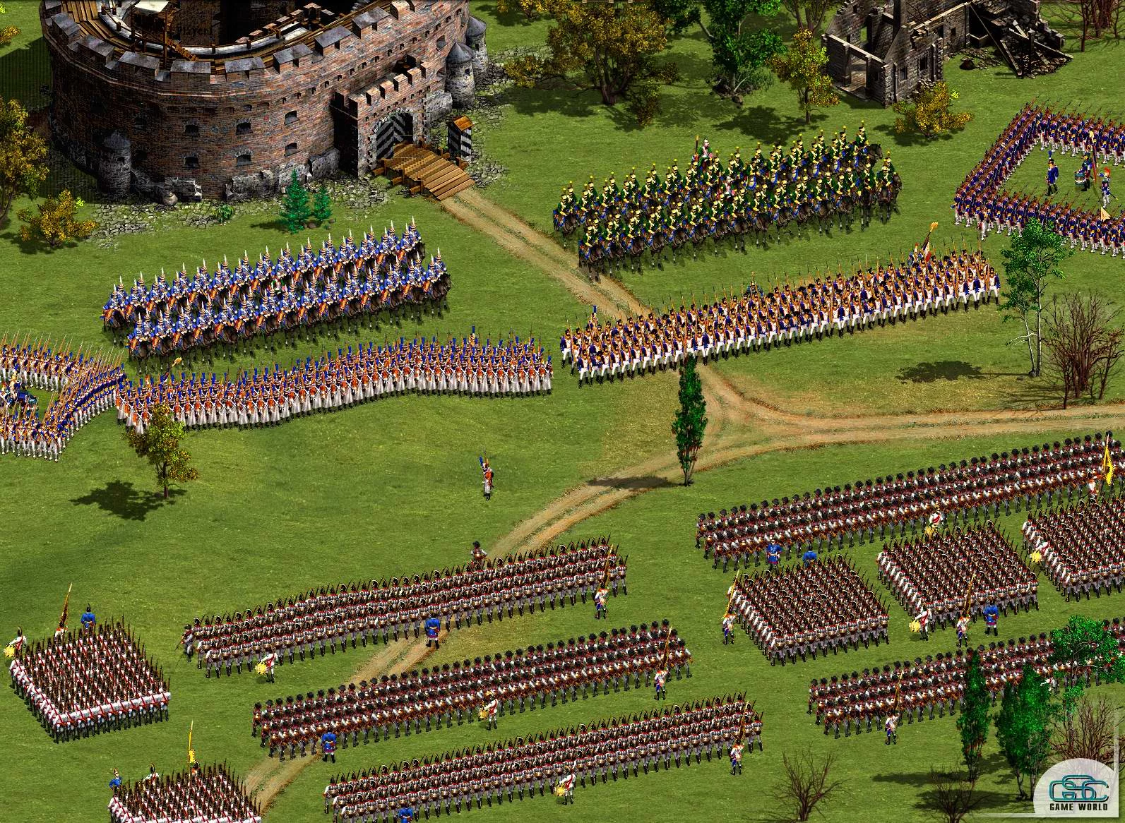 Изображение игры: Cossacks 2: Napoleonic Wars