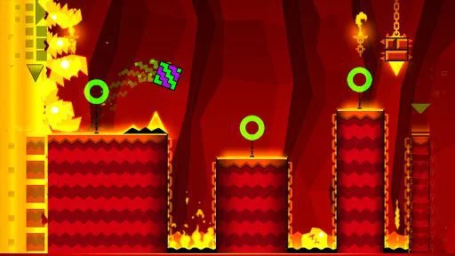 Изображение игры: Geometry Dash Meltdown