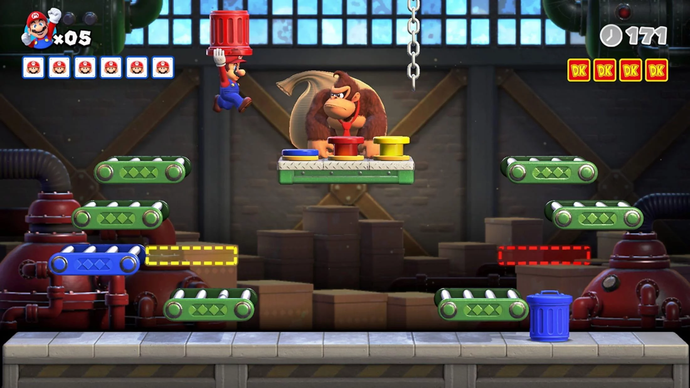 Изображение игры: Mario vs. Donkey Kong