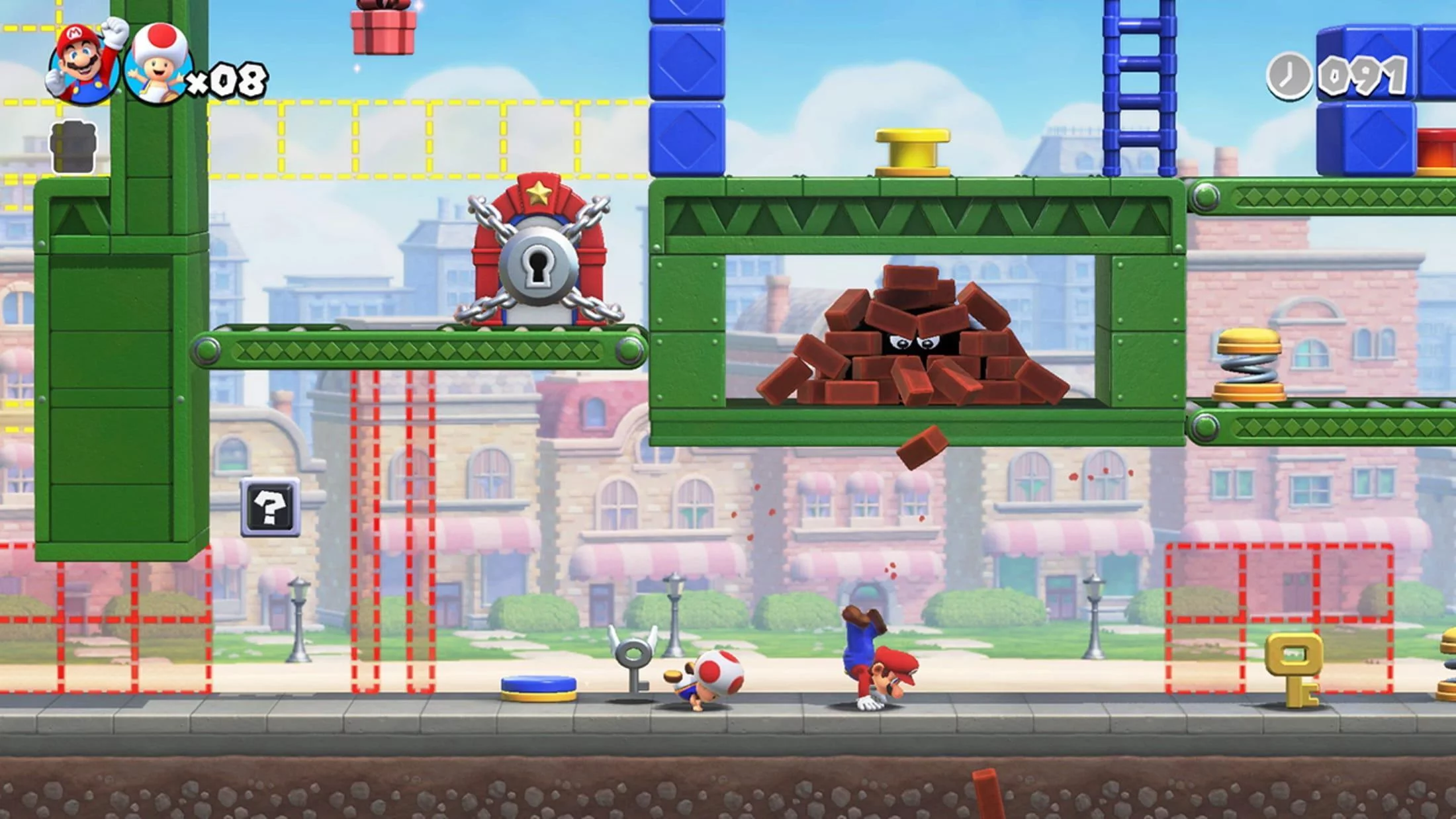 Изображение игры: Mario vs. Donkey Kong