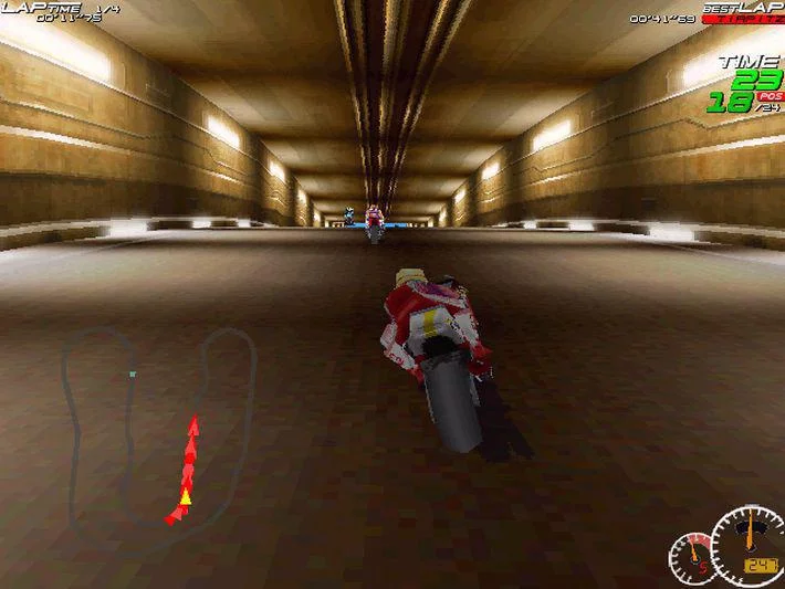 Изображение игры: Moto Racer