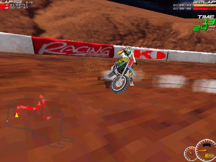 Изображение игры: Moto Racer
