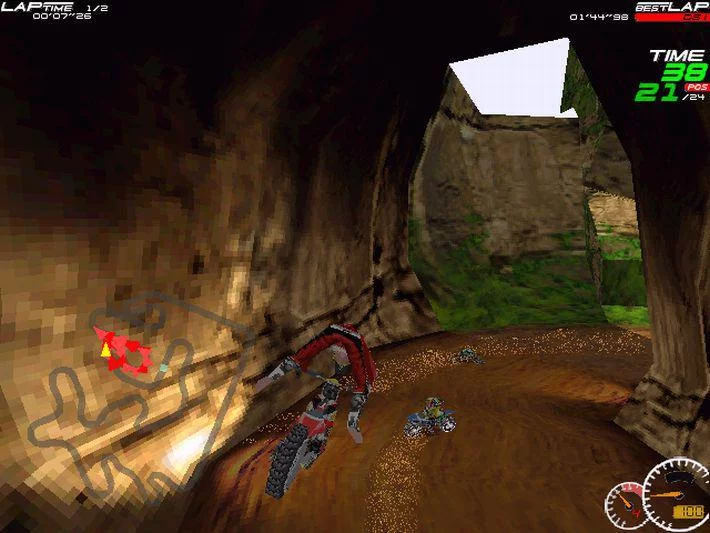 Изображение игры: Moto Racer