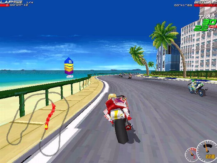 Изображение игры: Moto Racer