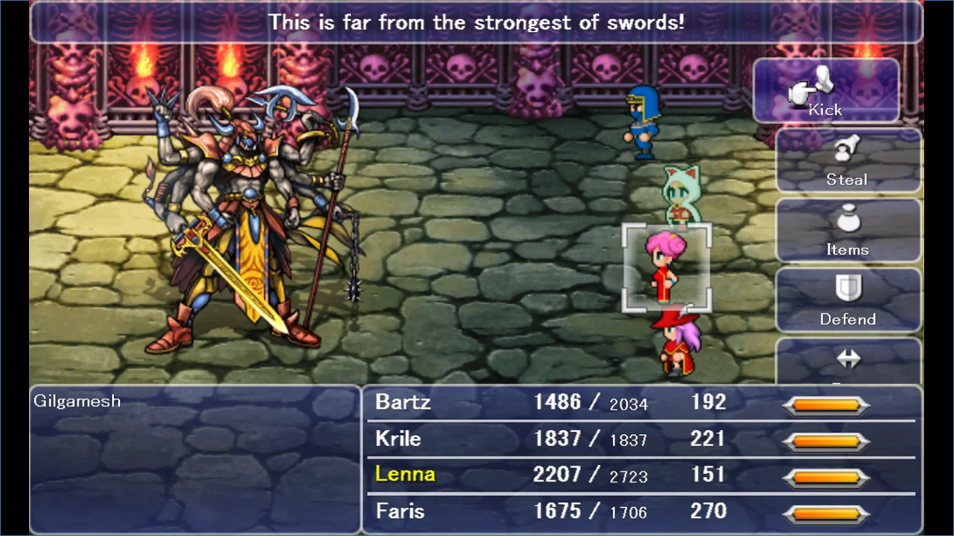 Изображение игры: FINAL FANTASY V