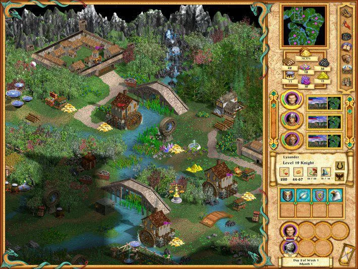 Изображение игры: Heroes of Might and Magic 4: Complete