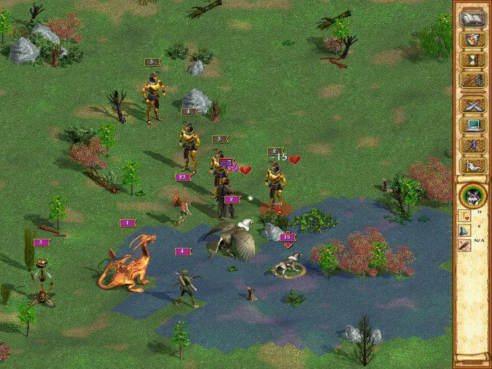 Изображение игры: Heroes of Might and Magic 4: Complete