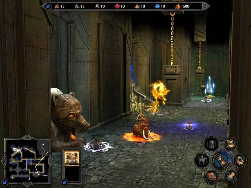 Изображение игры: Heroes of Might & Magic V: Hammers of Fate
