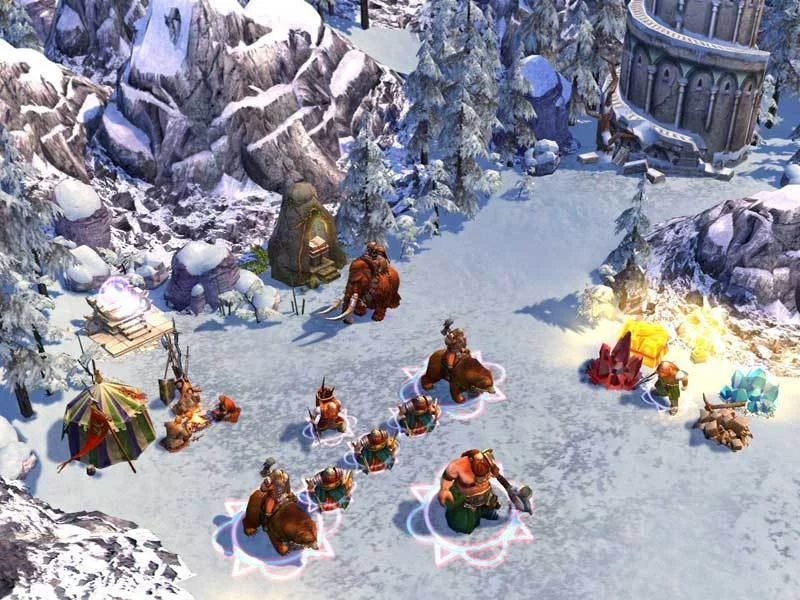 Изображение игры: Heroes of Might & Magic V: Hammers of Fate