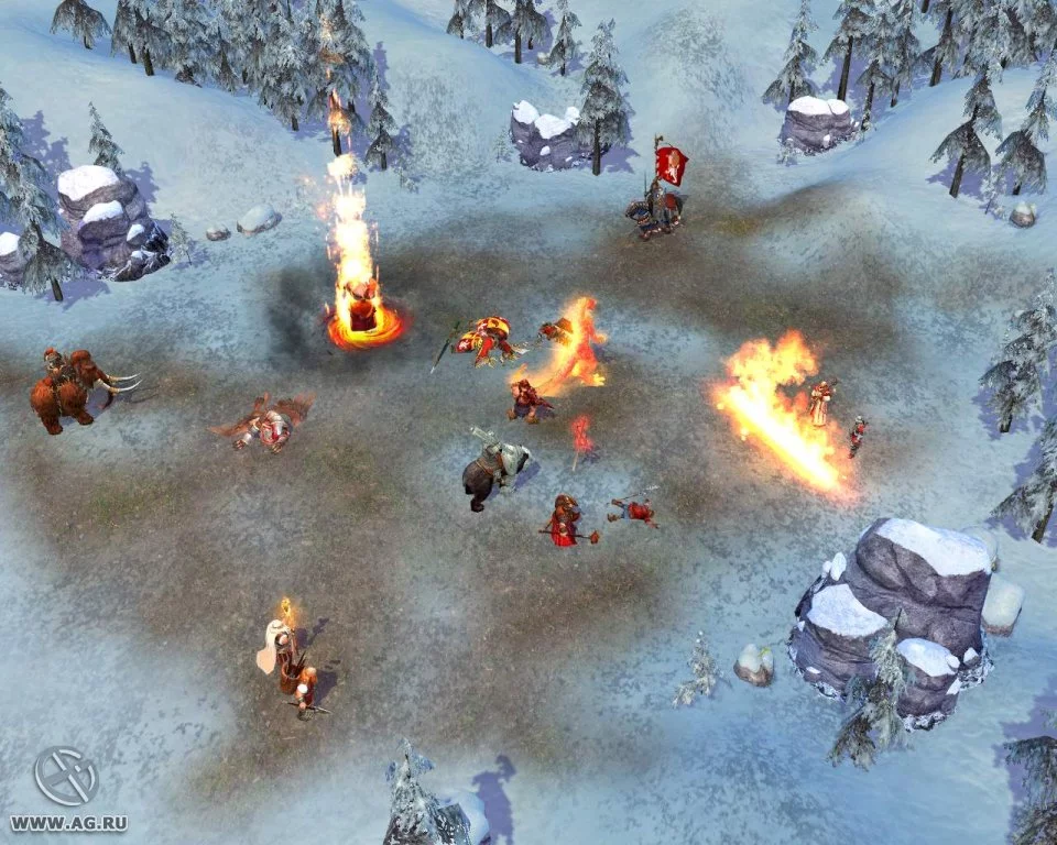 Изображение игры: Heroes of Might & Magic V: Hammers of Fate
